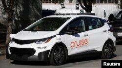 Xe chạy điện GM Bolt EV ở San Francisco, California (ảnh tư liệu, 2017)