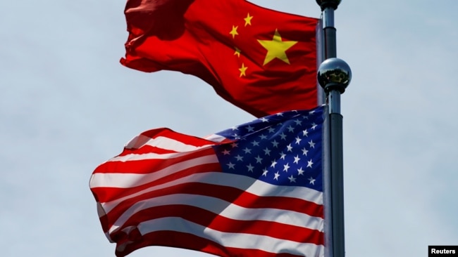 美中国旗