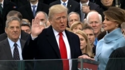 President Trump Takes Oath of Office