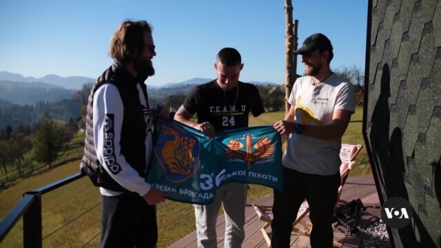 Ukrainian soldiers find rest, restoration at Carpathian mountain retreat - December 28, 2024