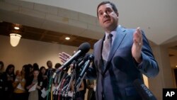 Legislador Devin Nunes, presidente de la Comisión de Inteligencia de la Cámara de Representantes durante el anuncio de la investigación sobre la interferencia rusa durante las elecciones de Estados Unidos.