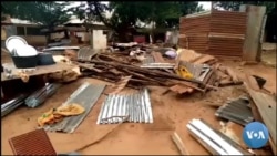 Chuvas e ventos fortes destruíram casas na Guiné-Bissau