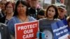 Trump Dismisses Protests Against Effort to Scuttle Obama Health Law 