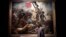 A woman looks at "La liberte guidant le peuple" ("Liberty Leading the People") by Eugene Delacroix at the Louvre, in Paris, March 27, 2018. The Louvre is presenting a retrospective of Delacroix's work.