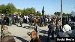 تجمع کارگران شرکت نکاچوب در مازندران