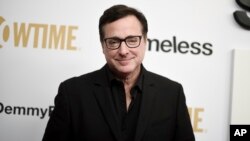FILE - Bob Saget attends the "Shameless" FYC event at Linwood Dunn Theater in Los Angeles, California, March 6, 2019.