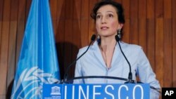 Audrey Azoulay, directrice de l'Unesco, à Paris, le 13 octobre 2017.