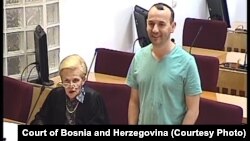 Bosnia and Herzegovina -- Mirsad Kandic addressing the Court of Bosnia and Herzegovina, terrorism trial, Sarajevo, November 15, 2017.