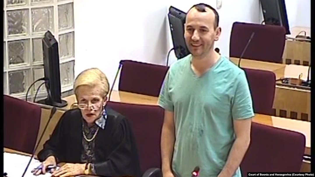 Bosnia and Herzegovina -- Mirsad Kandic addressing the Court of Bosnia and Herzegovina, terrorism trial, Sarajevo, November 15, 2017.
