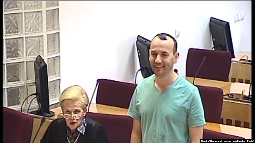 Bosnia and Herzegovina -- Mirsad Kandic addressing the Court of Bosnia and Herzegovina, terrorism trial, Sarajevo, November 15, 2017.