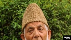 Syed Ali Shah Geelani, pemimpin separatis garis keras Kashmir.