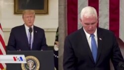 Trump û Pence Piştî Bûyerên Kongresê Cara Yekê Civîyan