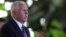 U.S. Vice President Mike Pence delivers a statement at the Itamaraty Palace, in Brasilia, Brazil, June 26, 2018. 