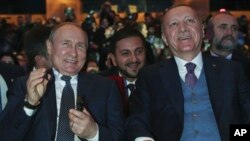 Владимир Путин и Тайип Эрдоган (архивное фото)