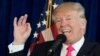 Ứng viên đảng Cộng hòa tranh cử Tổng thống Donald Trump phát biểu trong một buổi họp báo tại sân golf Trump National Doral, Florida, ngày 27 tháng 7 năm 2016. 