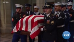 US Bids Farewell to President George HW Bush at State Funeral