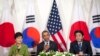 Tổng thống Obama hội đàm 3 bên với Nhật Bản, Hàn Quốc