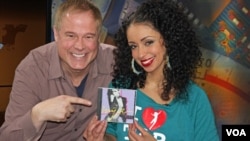 Grammy winner Mya with Larry London