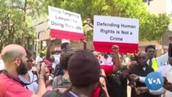 Activists in Kenya protest detention of Ugandan opposition leader Kizza Besigye