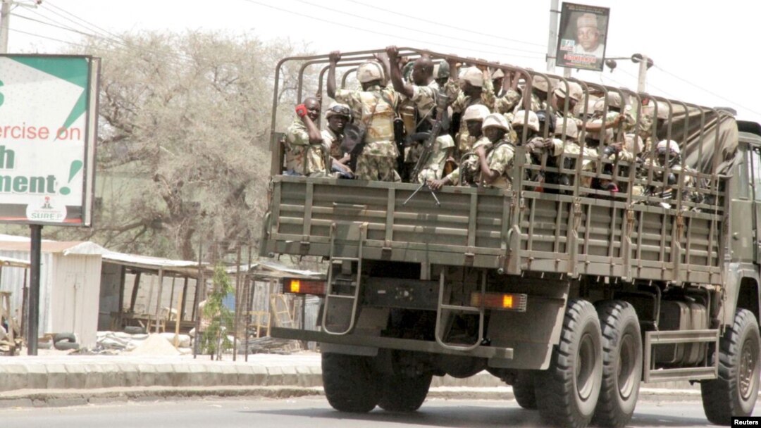 Pasukan Nigeria dalam operasi melawan militan Boko Haram di Maiduguri (foto: dok).