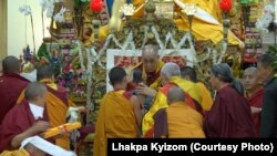 Tibetans of Phenpo and Pema Koe Region of Tibet Offer Long Life Prayer to Dalai Lama Photo Lhakpa Kyizom