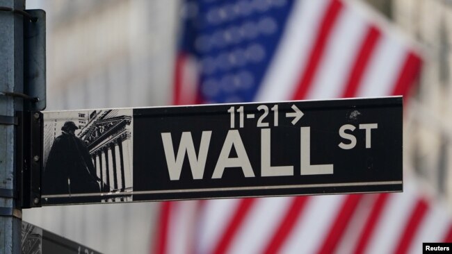資料照片:紐約證券交易所街景（2020年3月9日）