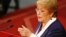 FILE - Chile's President Michelle Bachelet delivers the last speech of her presidential mandate to the nation ahead of the next presidential election, in Valparaiso, June 1, 2017. 