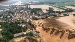 Almanya'da kısa süre önce etkili olan sel felaketi