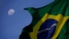 FILE - Bendera Brazil berkibar di Brasilia, Brazil, 24 Januari 2021. (AP)