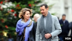 Bashar al-Assad and Asma Assad