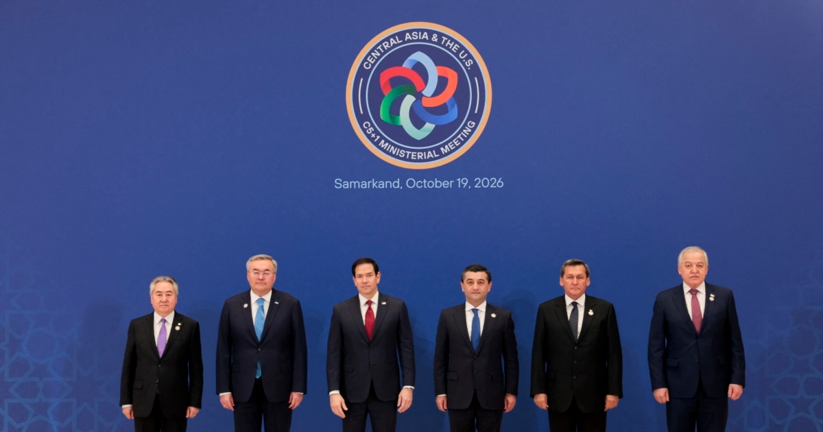 US relations with Central Asia are a priority, according to Secretary Rubio. US relations with Central Asia are a priority, according to Secretary Rubio.