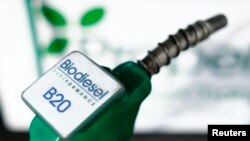 Pipa pompa biodiesel di San Diego, California, 8 Januari 215. (Foto:dok)