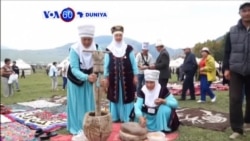 VOA60 DUNIYA: KYRGYSTAN Dunban Mutane Sun Taro A Bakin Kogin Issyk-Kul