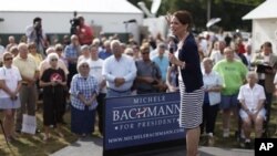 Umupfasoni Michele Bachmann aserukira intara ya Minnesota.