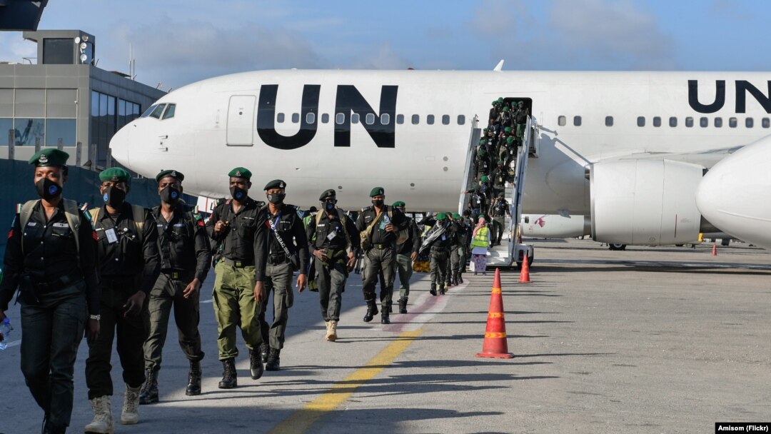 Booliska Nigeria ka yimid ee Muqdisho soo gaaray 