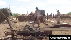 Lokasi serangan al-Shabab di Beledweyne, Somalia, October 2016. (Foto: Dok)