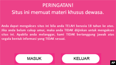 Online Tool Teaches Indonesians Sex Education 