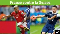 France နဲ့ Switzerland ပွဲစဉ်မြင်ကွင်း။