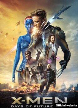 FILE - Poster art for "X-Men Days of Future Past" (20th Century Fox Image)