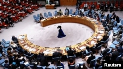 Một phiên họp của Hội đồng Bảo an Liên Hiệp Quốc để bàn về cuộc khủng hoảng Ukraine