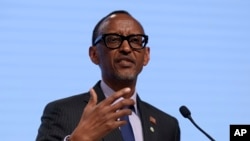 Prezida w'u Rwanda Paul Kagame 