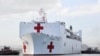 Гігантські плавучі шпиталі ВМС США розвантажать лікарні під час коронавірусу. ФОТО