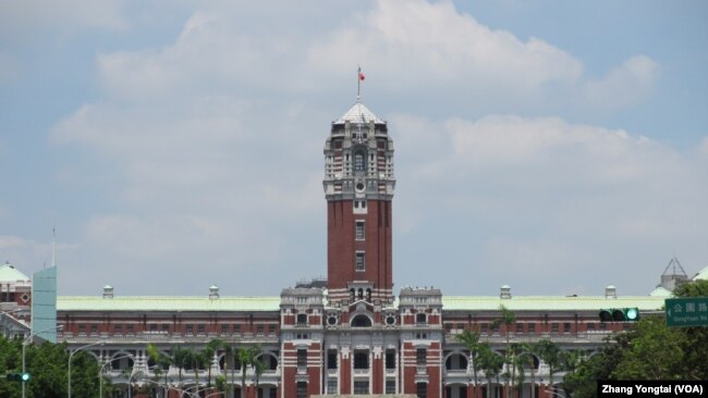 台湾总统府(资料照片)