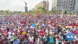 Manifestação em Luanda em solidariedade a Adalberto Costa Júnior