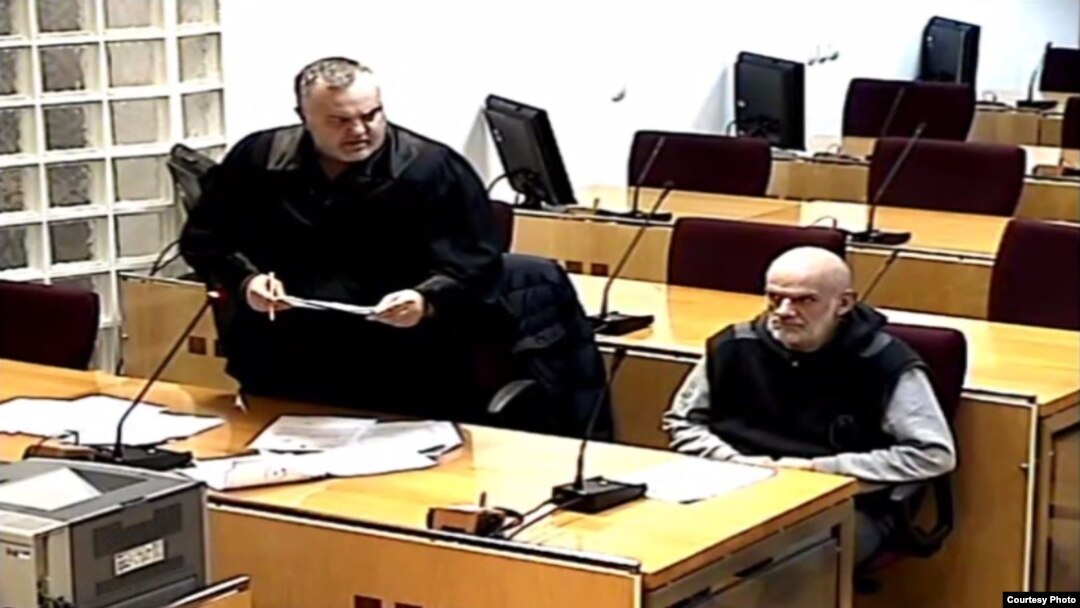 Milarem Berbić u sudnici Suda BiH.