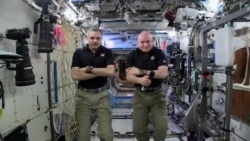 VOA Talks With Astronauts in Space