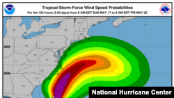 La tormenta tropical Arthur es la primera de la temporada de huracanes del Atlántico de 2020.