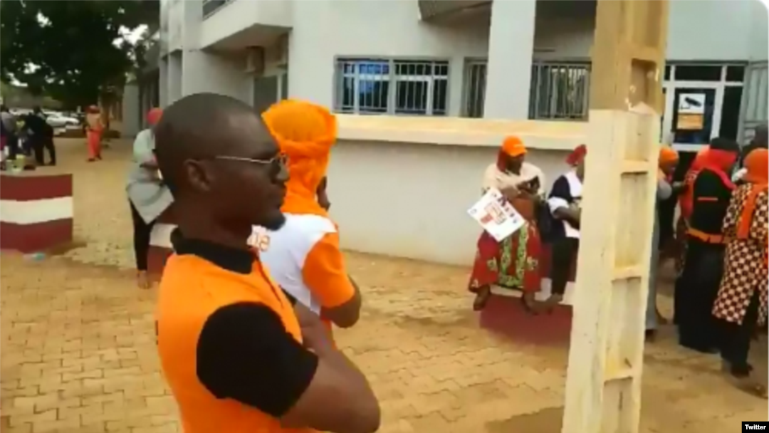 Orange Niger en grève, le 20 août 2019. (Twitter/Abdoulahi Mahamadou)