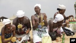 Le Festival annuel de Vaudou à Ouidah, au Bénin, janvier 2013 (Archives)