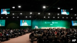 Predsjednik COP28 Sultan al-Džaber govori na otvaranju Samita Ujedinjenih nacija o klimi (Foto: AP/Peter Dejong)